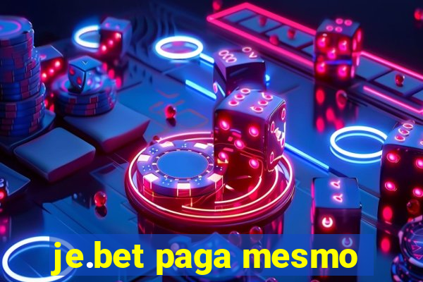 je.bet paga mesmo