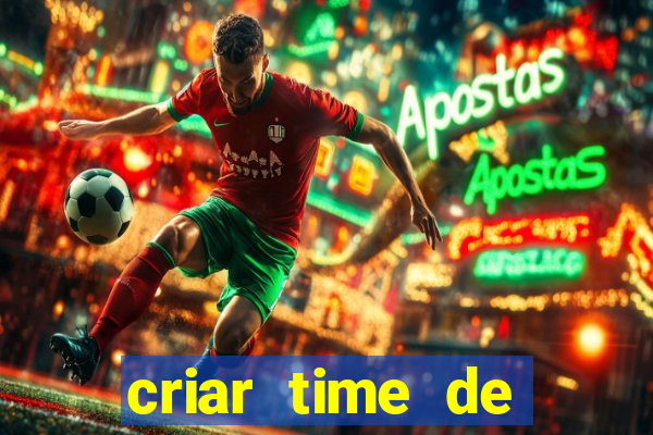 criar time de futebol simulador