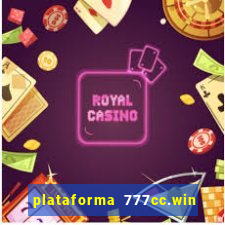 plataforma 777cc.win é confiável