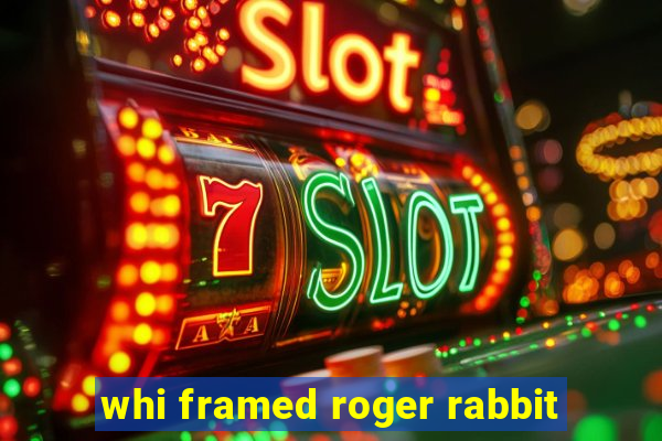 whi framed roger rabbit