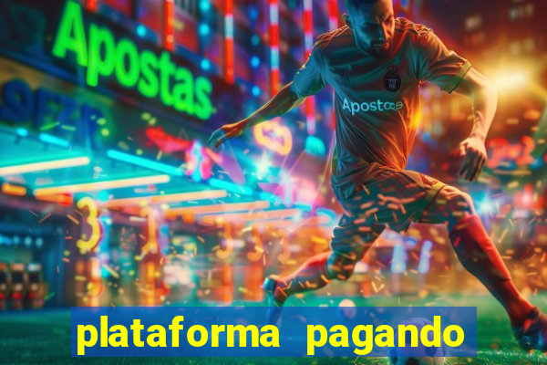 plataforma pagando no cadastro slots