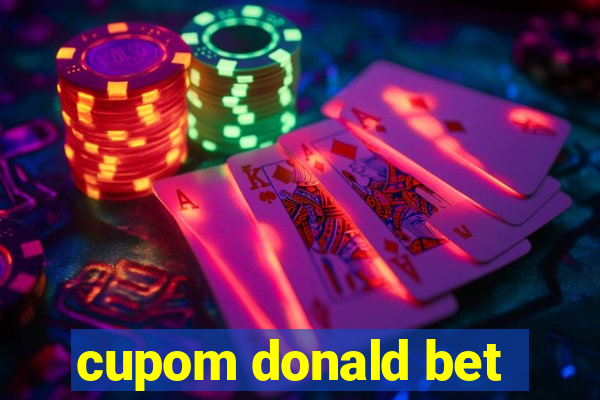 cupom donald bet