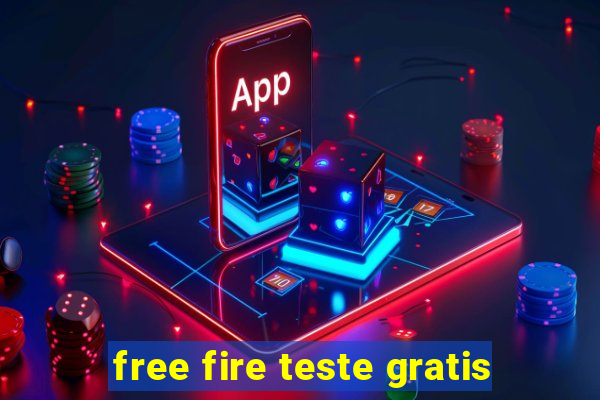 free fire teste gratis