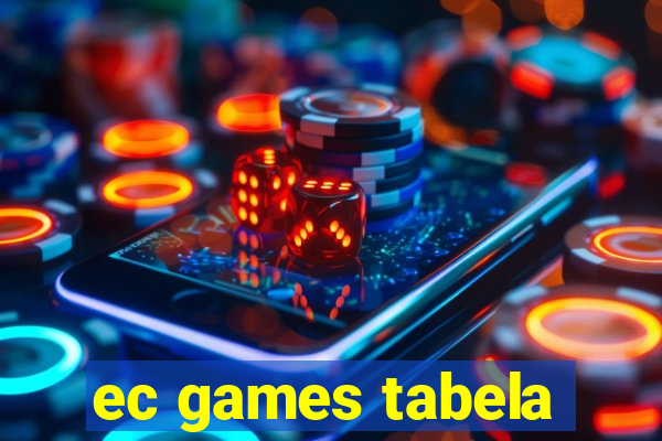 ec games tabela