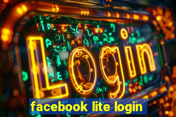 facebook lite login