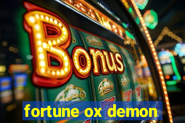 fortune ox demon