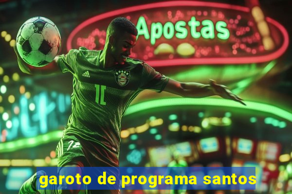 garoto de programa santos