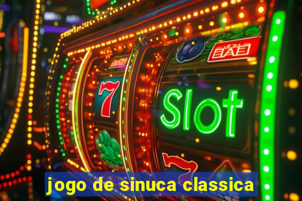 jogo de sinuca classica