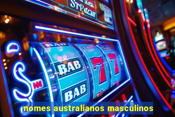 nomes australianos masculinos