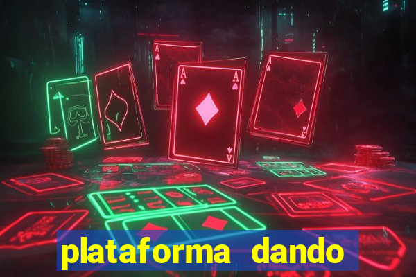 plataforma dando bonus de cadastro