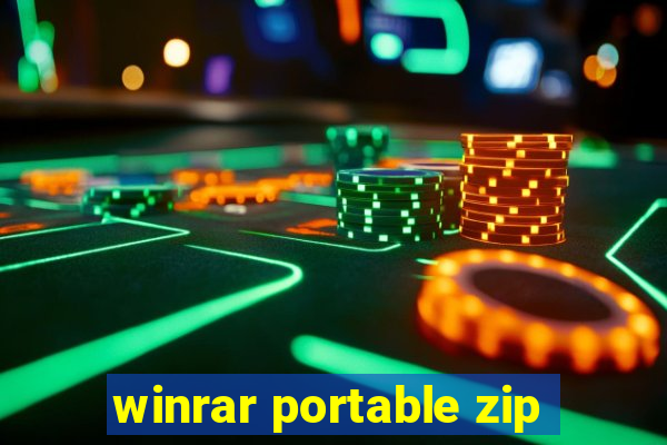 winrar portable zip