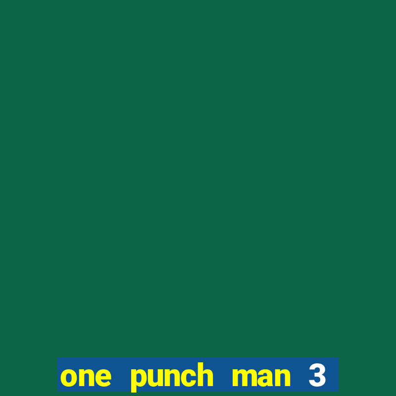 one punch man 3 temporada data