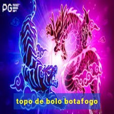 topo de bolo botafogo