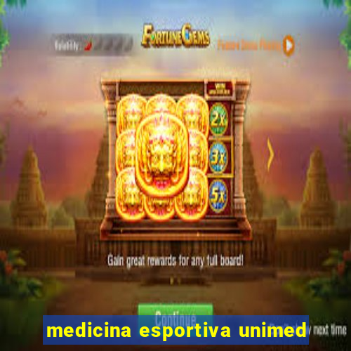 medicina esportiva unimed