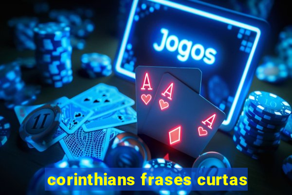 corinthians frases curtas