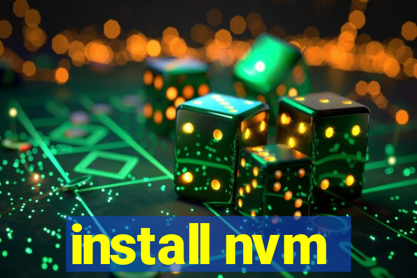 install nvm